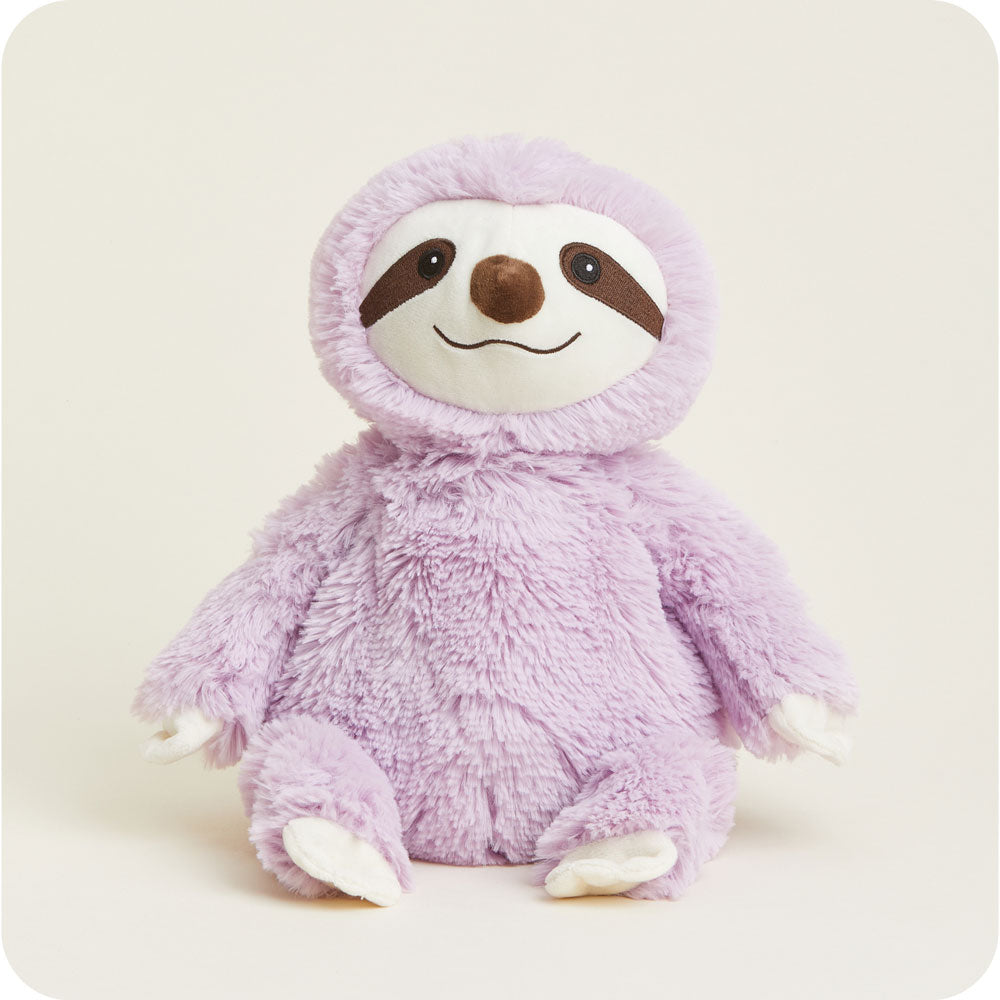 Image 102: Microwavable Purple Sloth Stuffed Animal Warmies