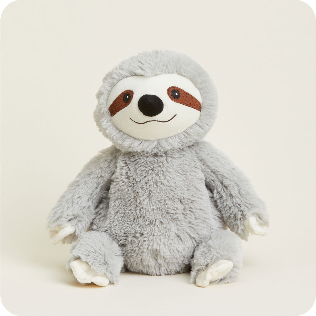 Image 99: Microwavable Gray Sloth Stuffed Animal Warmies
