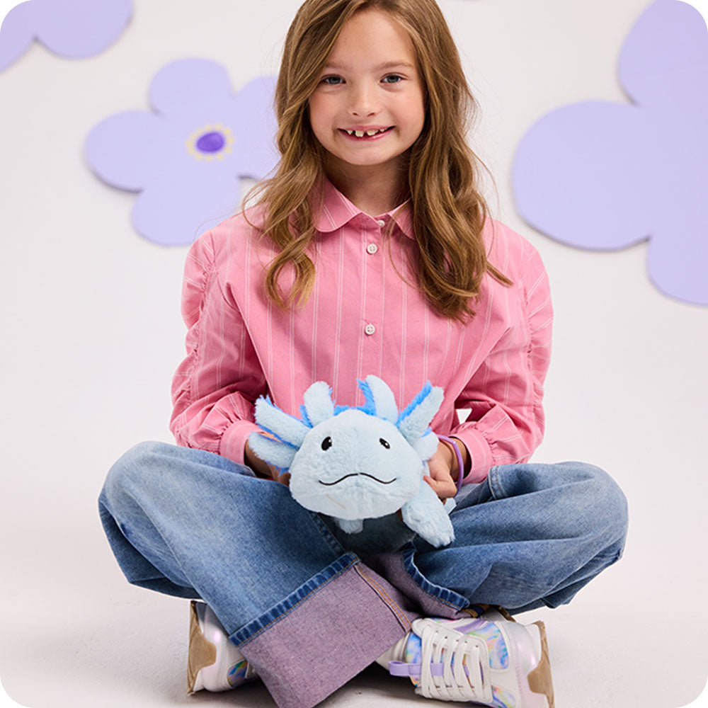 Image 101: blue axolotl lifestyle