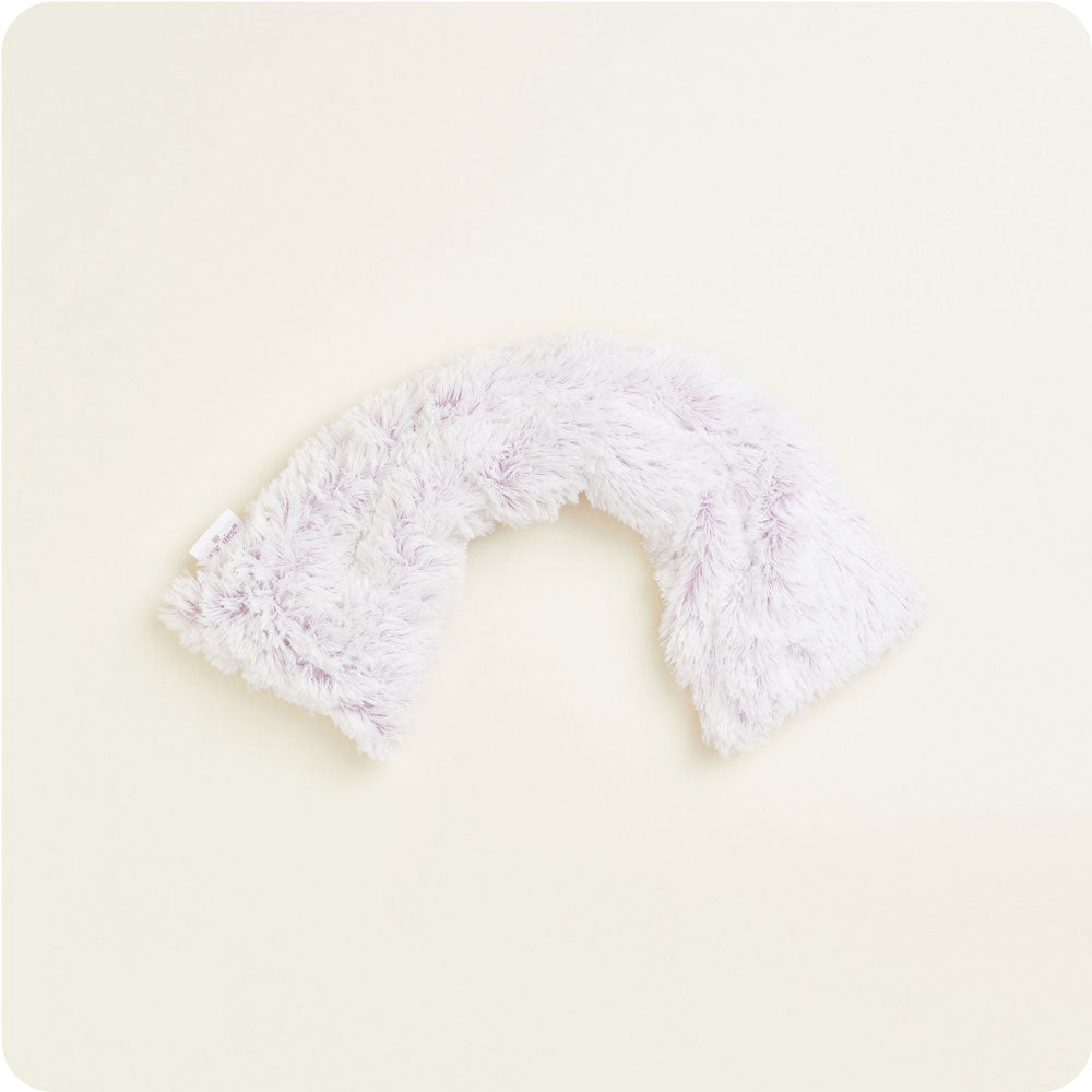Image 90: Microwavable Marshmallow Lavender Warmies Neck Wrap - Warmies USA