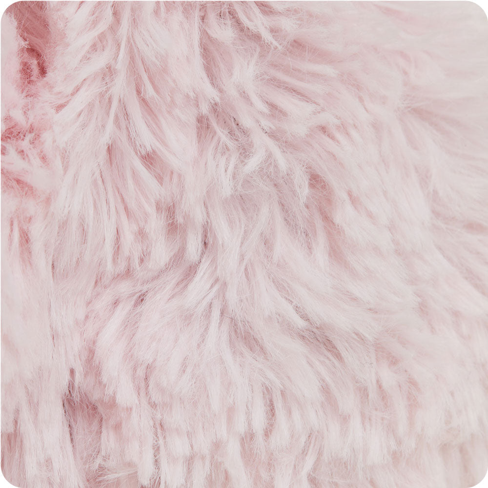 Image 100: Soft Warm Weighted Pink Elephant Plush Warmies Junior