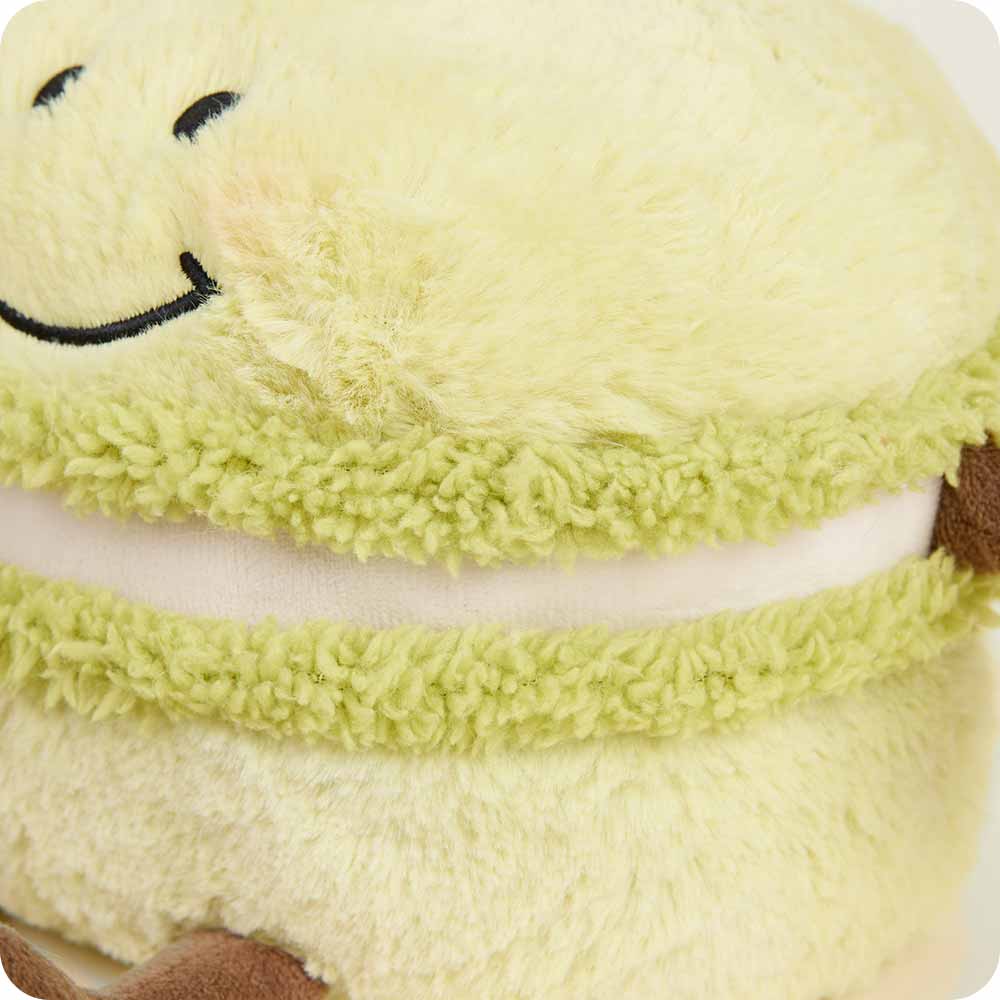 Image 103: Soft Warm Weighted Green Macaroon Plush Warmies