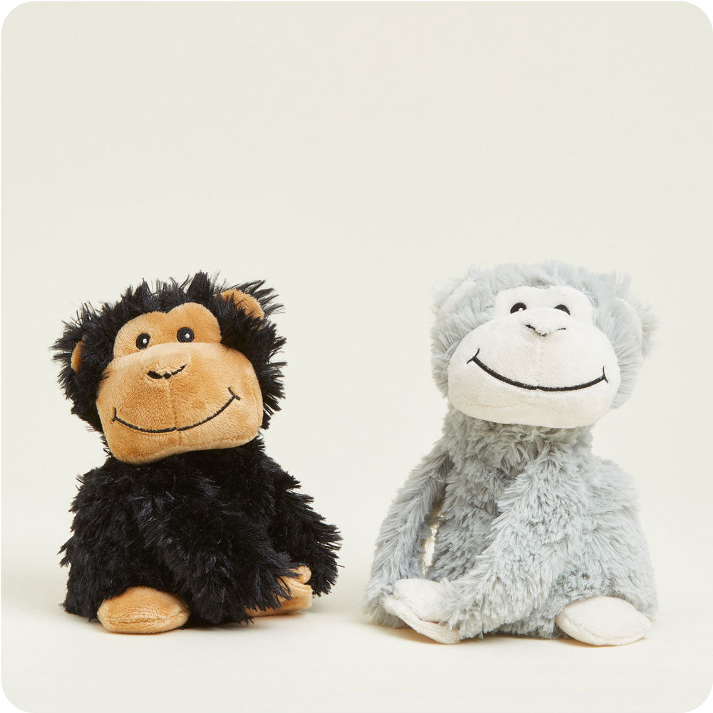 Image 107: Soft Warm Weighted Monkey Hugs Plush Warmies