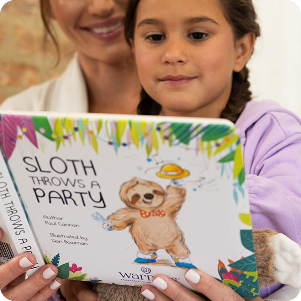 Sloth Throws a Party Book - Lucid Table Bedtime Range
