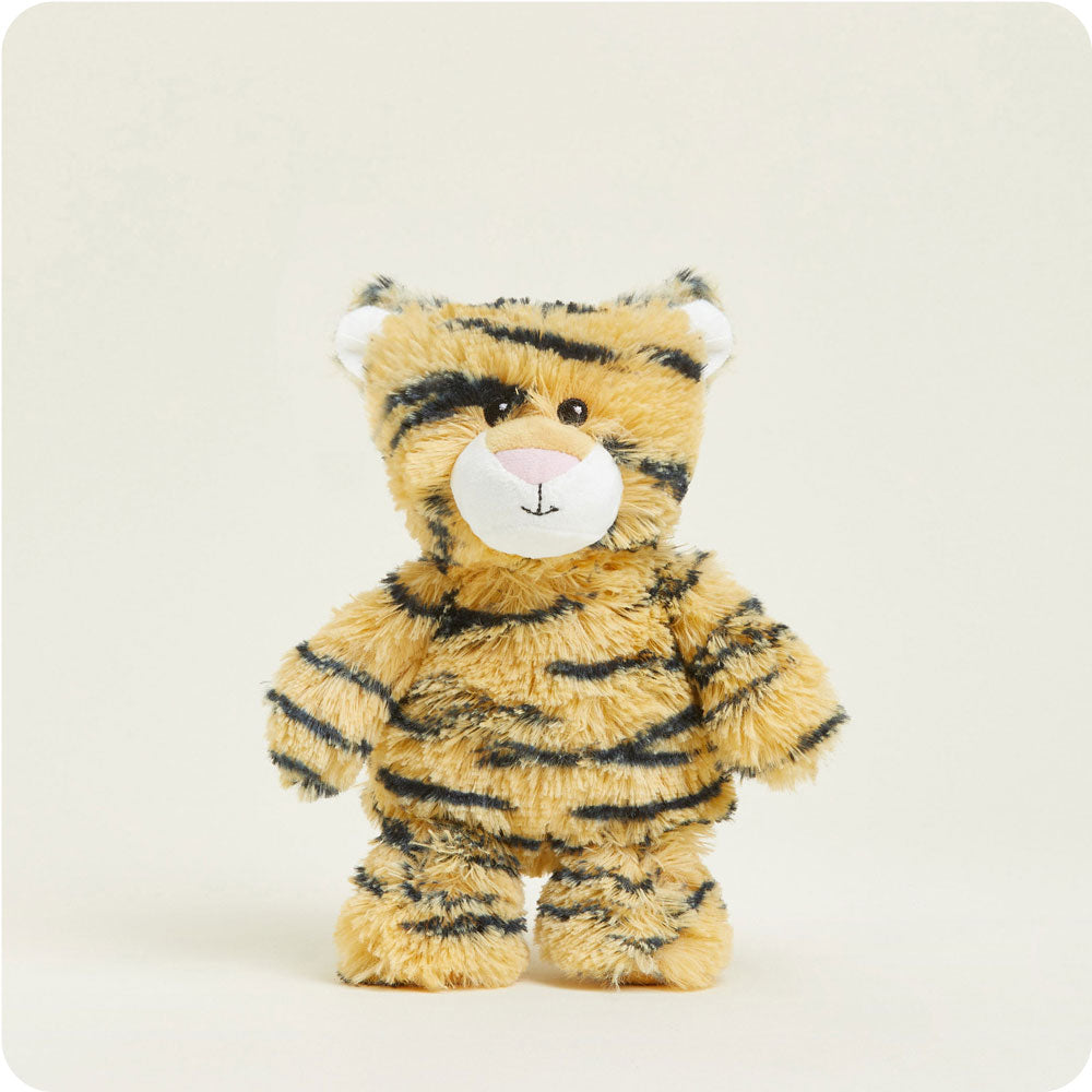 Image 100: Heated Tiger Plush Warmies Junior