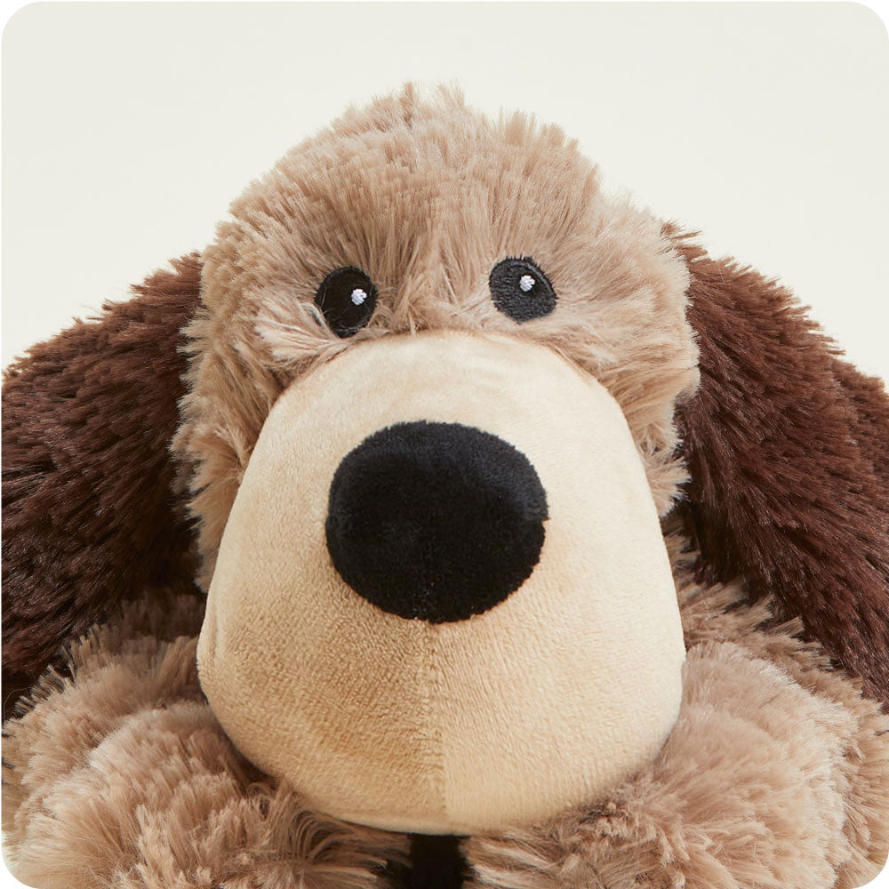 Image 103: Brown Dog Stuffed Animal Warmies