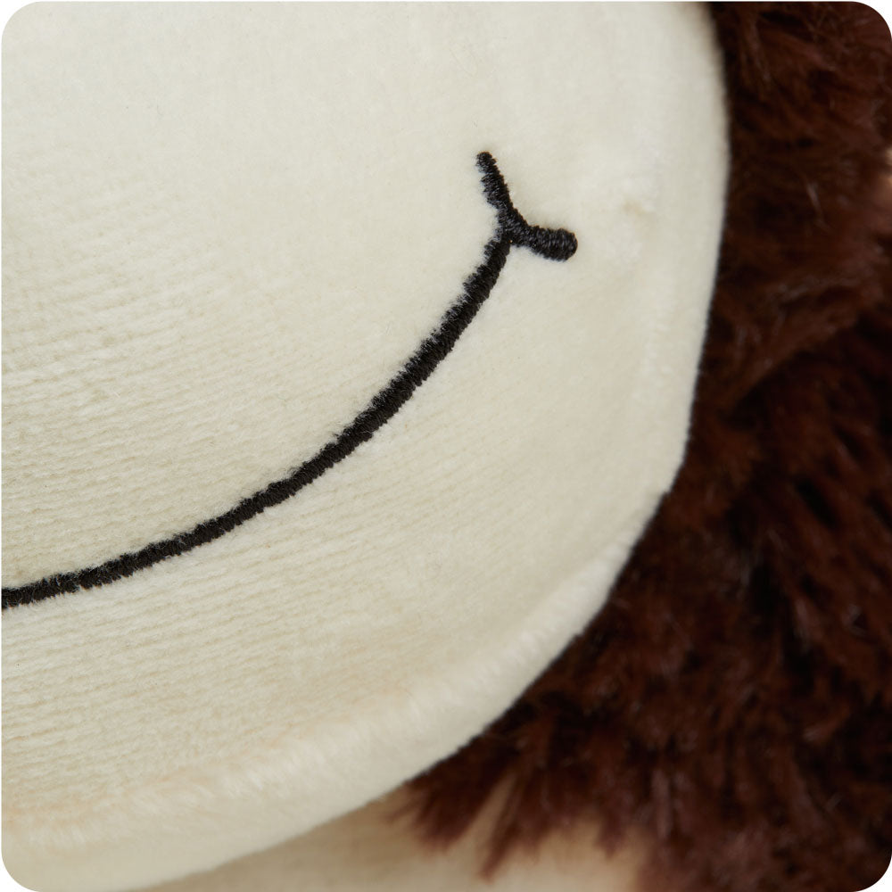 Image 104: Soft Warm Weighted Monkey Plush Warmies