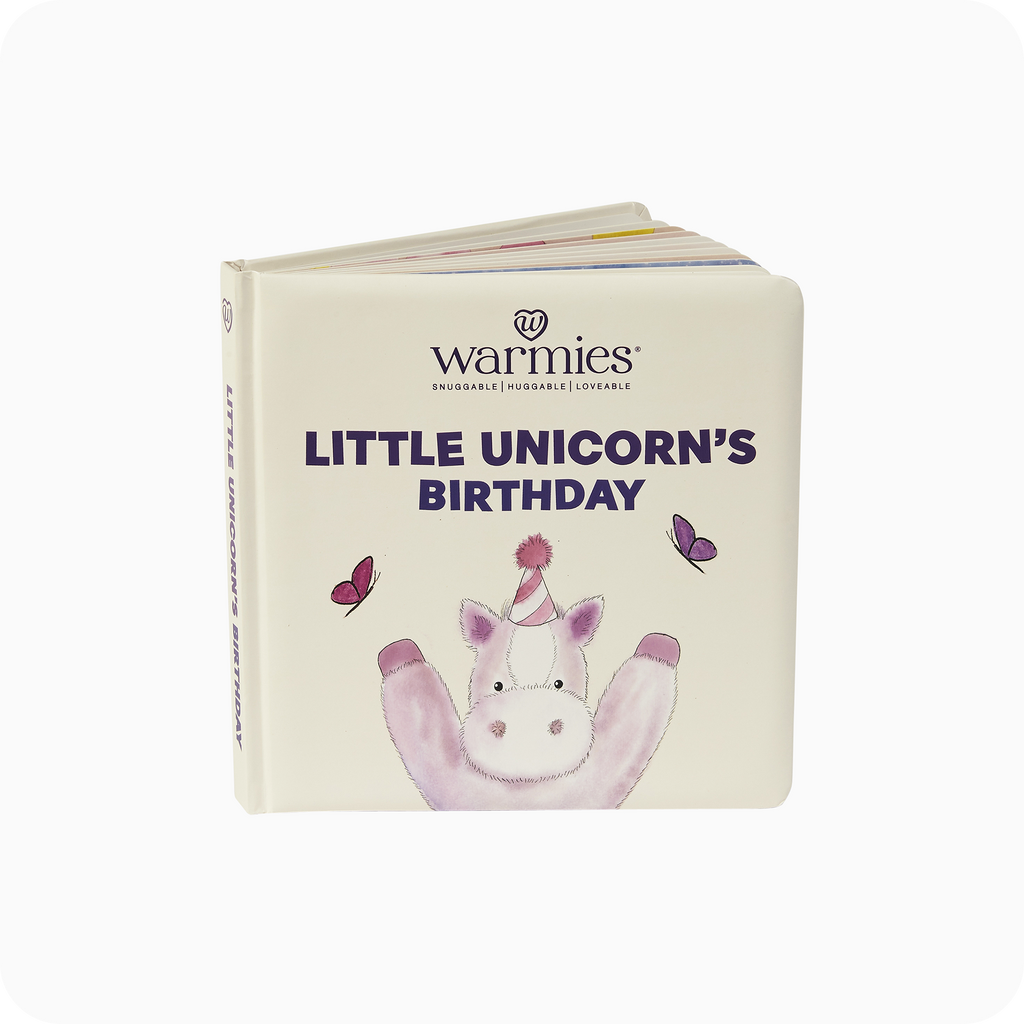 Image 93: Little Unicorn's Birthday Board Book - Warmies USA